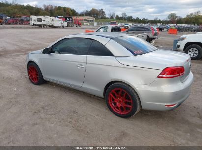 Lot #3037541557 2012 VOLKSWAGEN EOS LUX