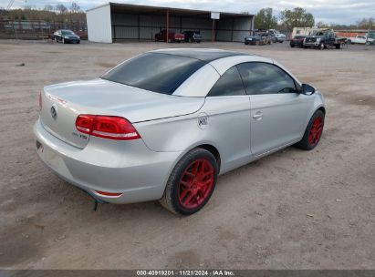 Lot #3037541557 2012 VOLKSWAGEN EOS LUX