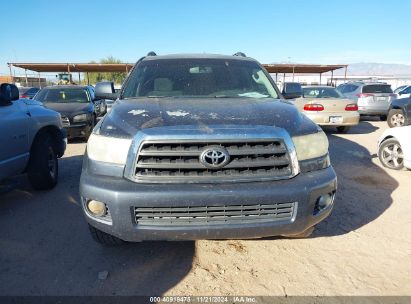 Lot #3035089058 2008 TOYOTA SEQUOIA SR5 5.7L V8