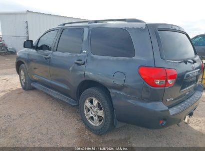 Lot #3035089058 2008 TOYOTA SEQUOIA SR5 5.7L V8