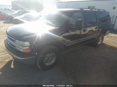 Lot #3035081982 2001 CHEVROLET SUBURBAN 2500 LT