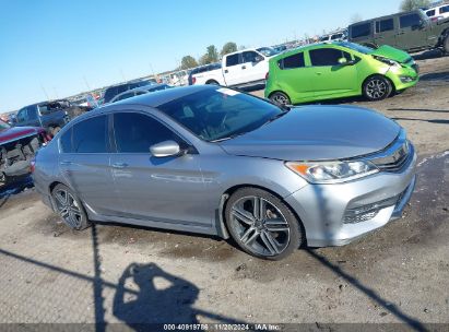 Lot #3035081981 2017 HONDA ACCORD SPORT