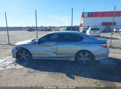 Lot #3035081981 2017 HONDA ACCORD SPORT