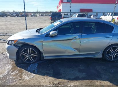 Lot #3035081981 2017 HONDA ACCORD SPORT