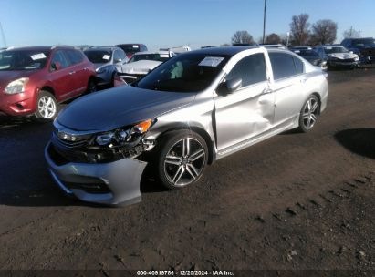 Lot #3035081981 2017 HONDA ACCORD SPORT