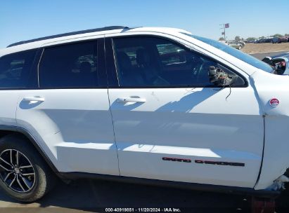 Lot #3053066571 2018 JEEP GRAND CHEROKEE TRAILHAWK 4X4