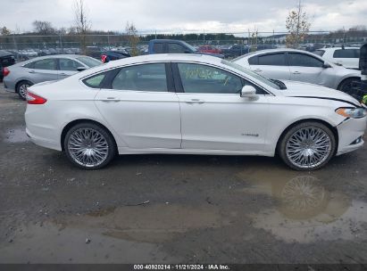 Lot #3037541525 2013 FORD FUSION HYBRID SE