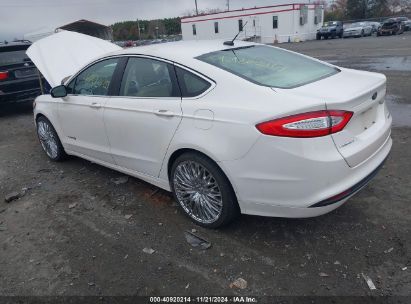 Lot #3037541525 2013 FORD FUSION HYBRID SE