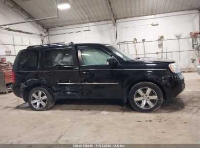 Lot #3035070288 2015 HONDA PILOT TOURING