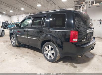 Lot #3035070288 2015 HONDA PILOT TOURING