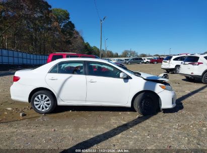 Lot #3035070284 2012 TOYOTA COROLLA LE