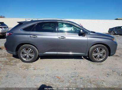 Lot #3052074469 2015 LEXUS RX 350