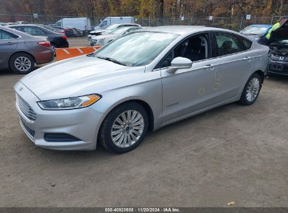 Lot #3037541502 2016 FORD FUSION HYBRID SE