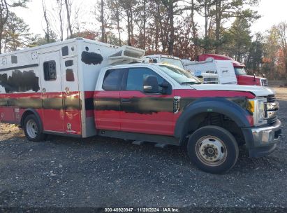 Lot #2992834080 2017 FORD F-550 CHASSIS XLT