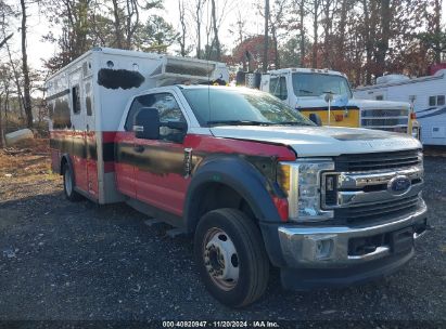 Lot #2992834080 2017 FORD F-550 CHASSIS XLT