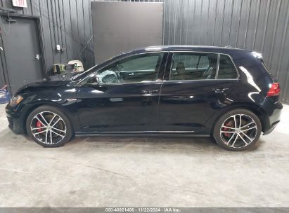 Lot #3037541485 2017 VOLKSWAGEN GOLF GTI AUTOBAHN 4-DOOR/S 4-DOOR/SE 4-DOOR/SPORT 4-DOOR