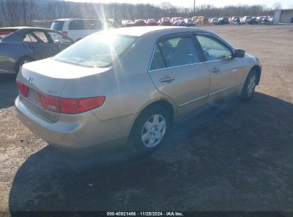 Lot #3035070213 2005 HONDA ACCORD 2.4 LX