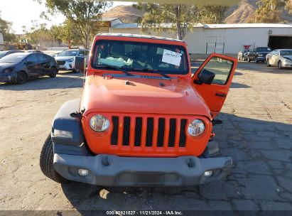 Lot #3056062855 2019 JEEP WRANGLER UNLIMITED SPORT S 4X4