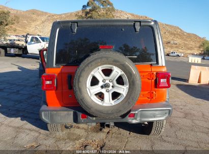 Lot #3056062855 2019 JEEP WRANGLER UNLIMITED SPORT S 4X4