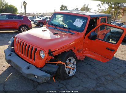 Lot #3056062855 2019 JEEP WRANGLER UNLIMITED SPORT S 4X4