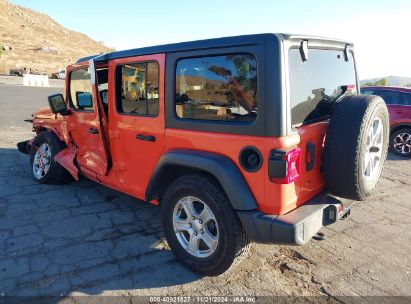 Lot #3056062855 2019 JEEP WRANGLER UNLIMITED SPORT S 4X4