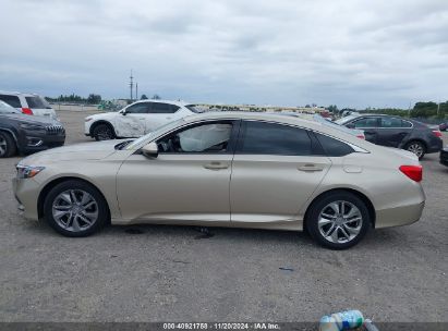 Lot #3035070205 2018 HONDA ACCORD LX