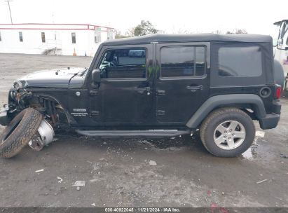 Lot #3045353378 2013 JEEP WRANGLER UNLIMITED SPORT