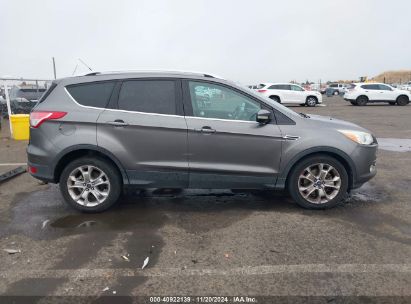 Lot #3034472533 2014 FORD ESCAPE TITANIUM