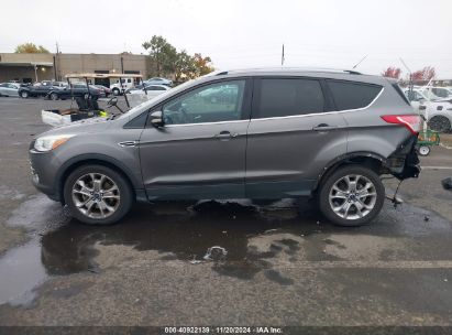 Lot #3034472533 2014 FORD ESCAPE TITANIUM