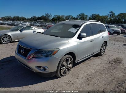 Lot #3034472394 2013 NISSAN PATHFINDER PLATINUM