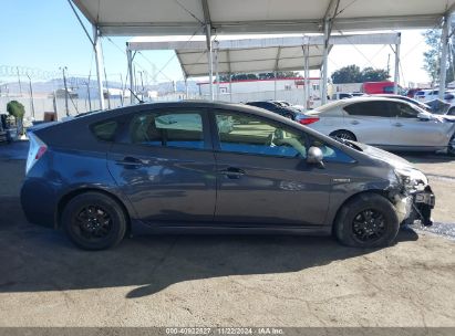 Lot #3035094021 2014 TOYOTA PRIUS TWO