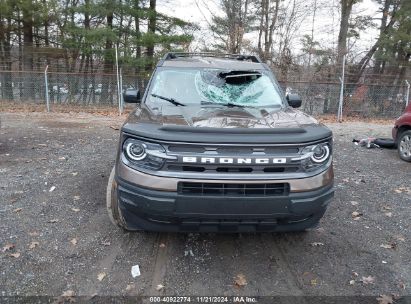 Lot #3037525379 2022 FORD BRONCO SPORT BIG BEND