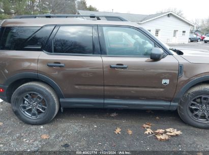 Lot #3037525379 2022 FORD BRONCO SPORT BIG BEND