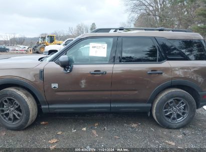 Lot #3037525379 2022 FORD BRONCO SPORT BIG BEND