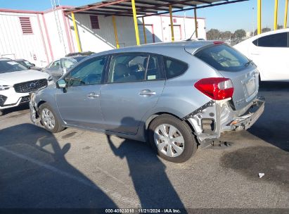 Lot #3035094003 2015 SUBARU IMPREZA 2.0I