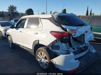 Lot #3051073836 2021 CHEVROLET TRAILBLAZER FWD LS