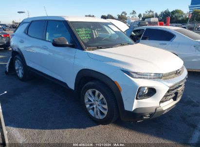 Lot #3051073836 2021 CHEVROLET TRAILBLAZER FWD LS