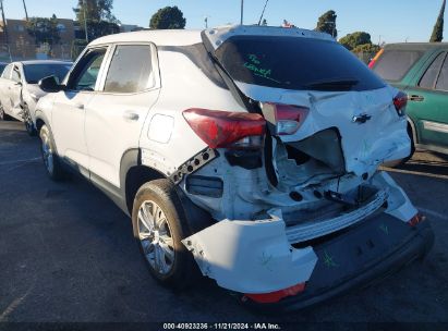 Lot #3051073836 2021 CHEVROLET TRAILBLAZER FWD LS