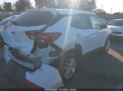 Lot #3051073836 2021 CHEVROLET TRAILBLAZER FWD LS