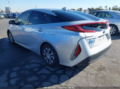 Lot #3035093983 2021 TOYOTA PRIUS PRIME XLE