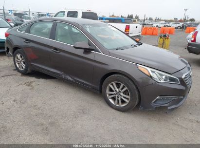 Lot #3035093969 2015 HYUNDAI SONATA SE