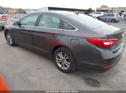 Lot #3035093969 2015 HYUNDAI SONATA SE