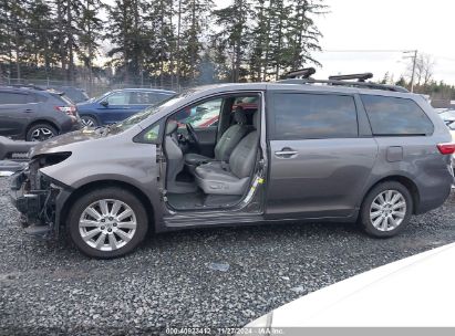 Lot #3054262413 2015 TOYOTA SIENNA XLE/LIMITED