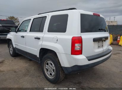 Lot #3035093957 2016 JEEP PATRIOT SPORT