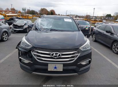 Lot #3050078993 2017 HYUNDAI SANTA FE SPORT 2.4L