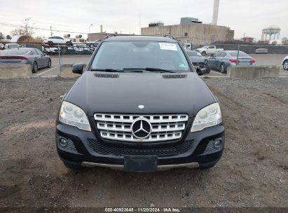 Lot #2995279021 2011 MERCEDES-BENZ ML 350 4MATIC