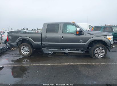 Lot #3035093942 2015 FORD F-250 LARIAT