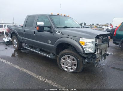 Lot #3035093942 2015 FORD F-250 LARIAT