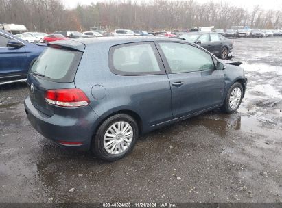 Lot #3037541403 2010 VOLKSWAGEN GOLF 2-DOOR