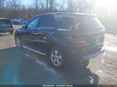 Lot #3050078991 2008 MERCEDES-BENZ ML 350 4MATIC